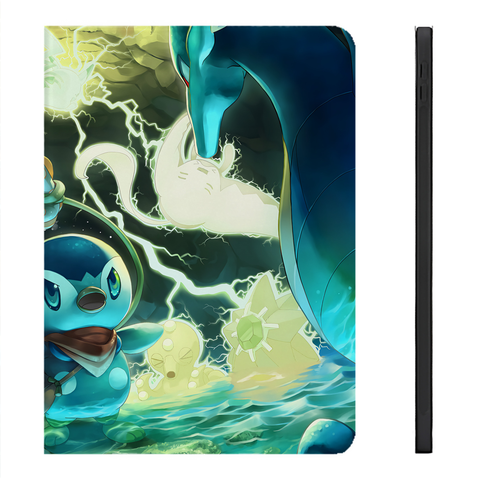 （画像用） ポケットモンスター Pokémon IPadケース ペンホルダー付き ブックスタイルデザイン